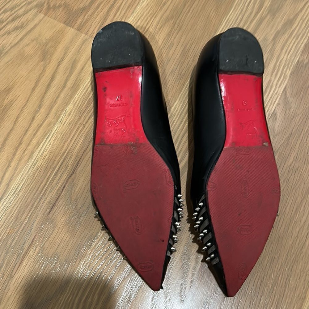 Christian louboutin black flats 37 - Picture 4 of 5